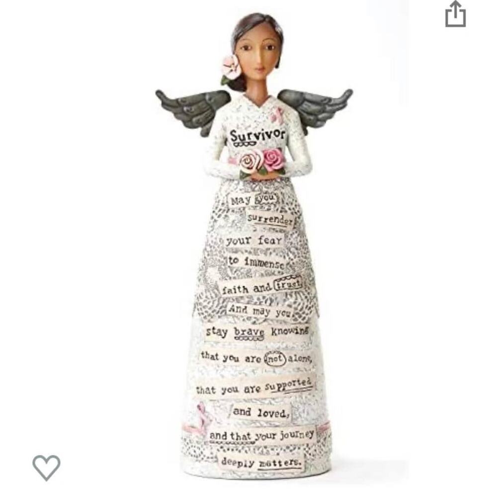 DEMDACO Kelly Rae Roberts Survivor Figurine NEW IN BOX